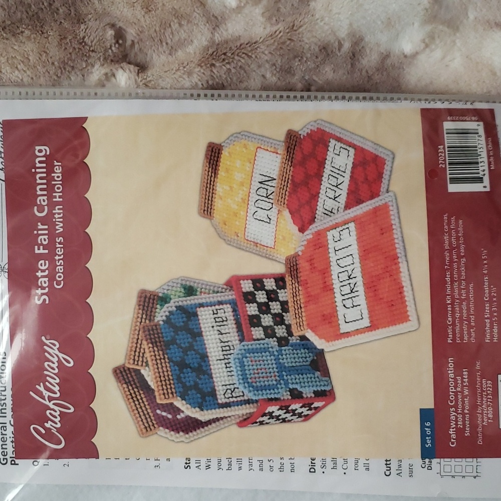 Plastic canvas kit